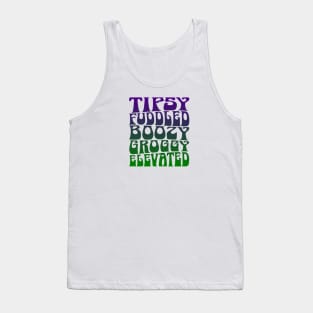 Phish Fluff's Travels Purple Green Tank Top